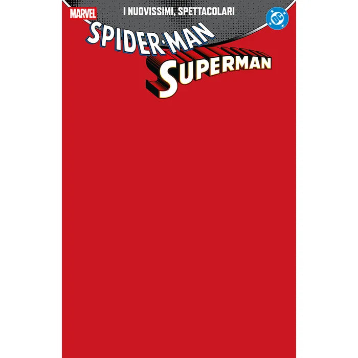 SPIDER-MAN/SUPERMAN VARIANT RED BLANK