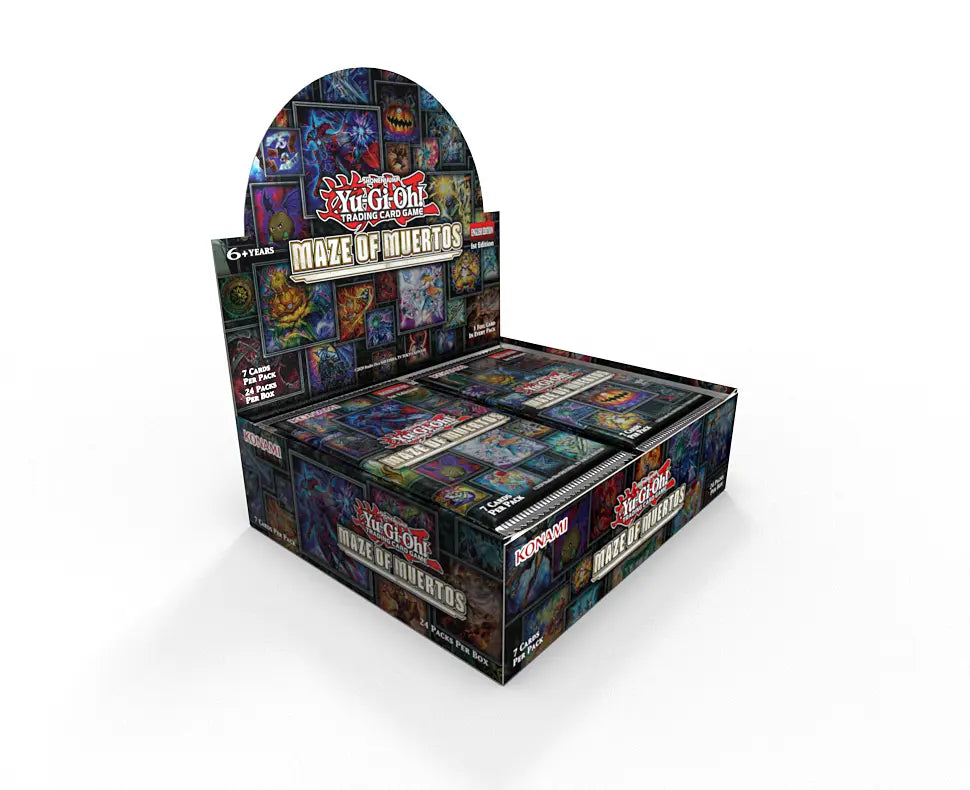 YU GI OH - MAZE OF MUERTOS BOX 24 BUSTE