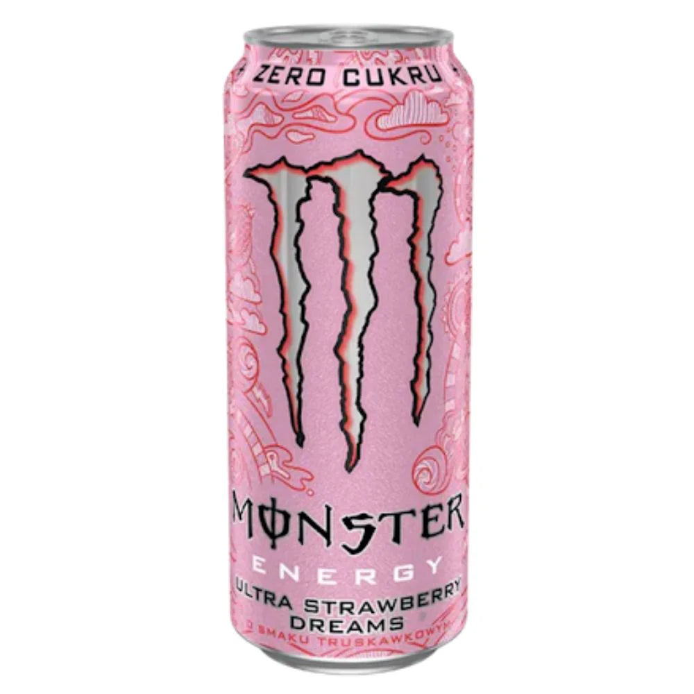 MONSTER ENERGY ULTRA STRAWBERRY DREAMS
