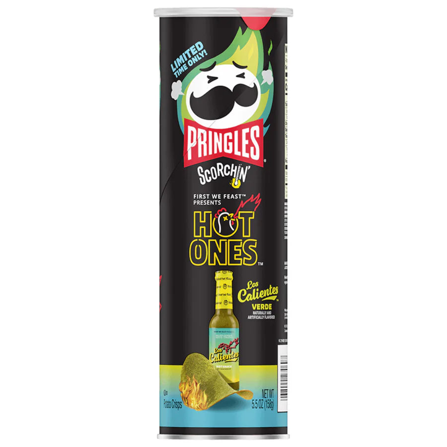 PRINGLES HOT ONES VERDE FLAVOUR