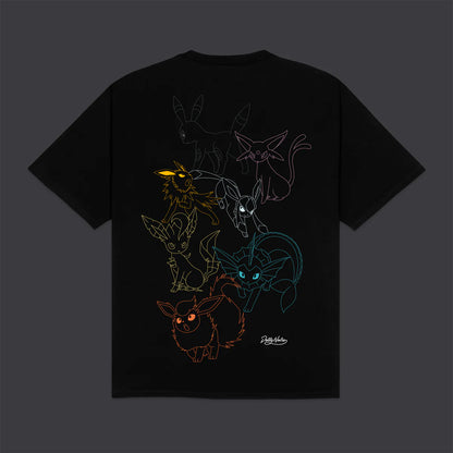 DOLLY NOIRE - EEVEE EVOLUTION TEE - S
