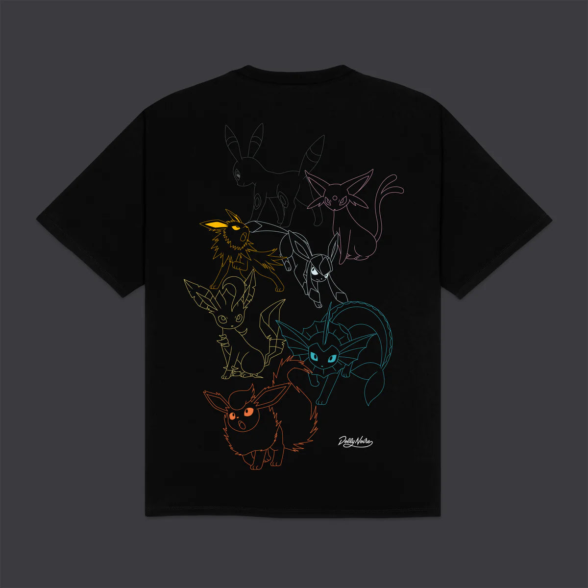 DOLLY NOIRE - EEVEE EVOLUTION TEE - M