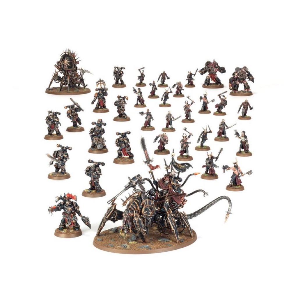 WARHAMMER 40K CHAOS SPACE MARINE WARBAND BATTLEFORCE