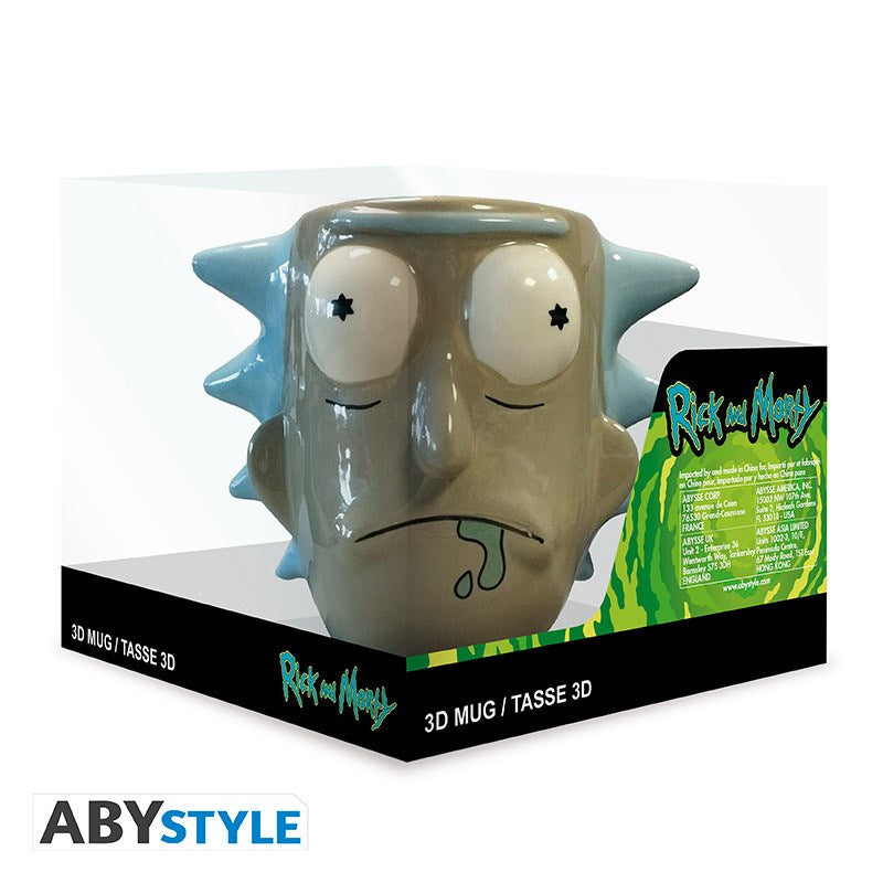RICK & MORTY - TAZZA 3D RICK SANCHEZ