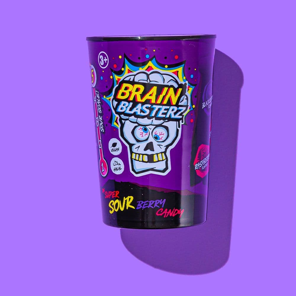BRAIN BLASTERZ SUPER SOUR BERRY CANDY