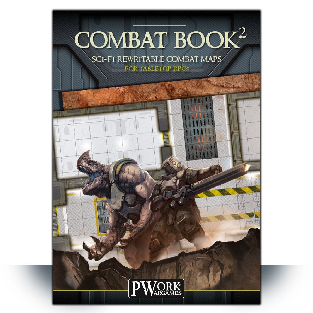 COMBAT BOOK 2 - SCI-FI REWRITABLE COMBAT MAPS