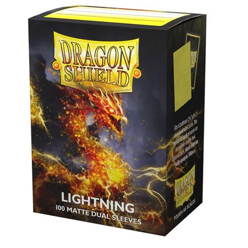 DRAGONSHIELD SLEEVES STANDARD MATTE DUAL LIGHTNING 100