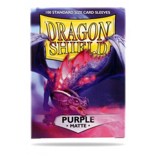 DRAGON SHIELD SLEEVES STANDARD MATTE PURPLE 100