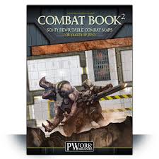 COMBAT BOOK 2 - SCI-FI REWRITABLE COMBAT MAPS