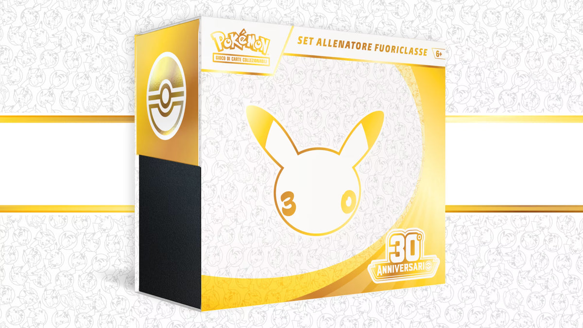 SET ALLENATORE FUORICLASSE - 30° ANNIVERSARIO POKEMON TCG