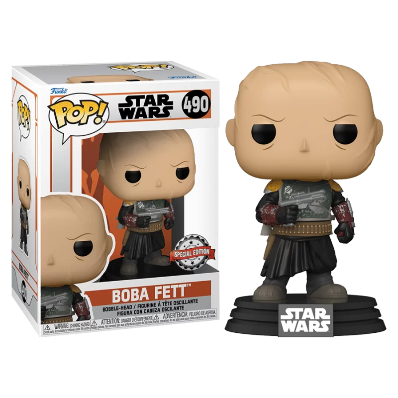 FUNKO POP STAR WARS - BOBA FETT SPECIAL EDITION 490