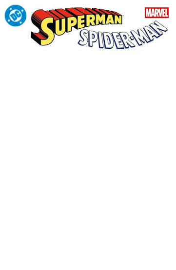 SUPERMAN/SPIDER-MAN VARIANT BLANK