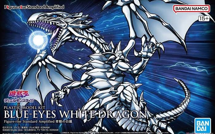 MODEL KIT BLUE-EYES WHITE DRAGON