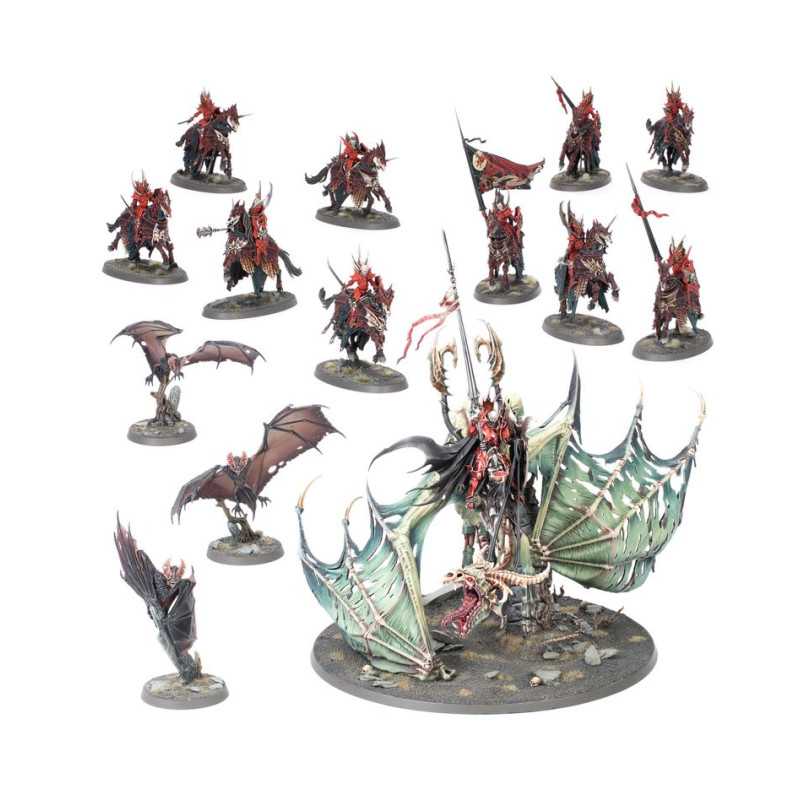 WARHAMMER AGE OF SIGMAR - SOULBLIGHT BATTLEFORCE - LANCES OF THE CRIMSON KEEP