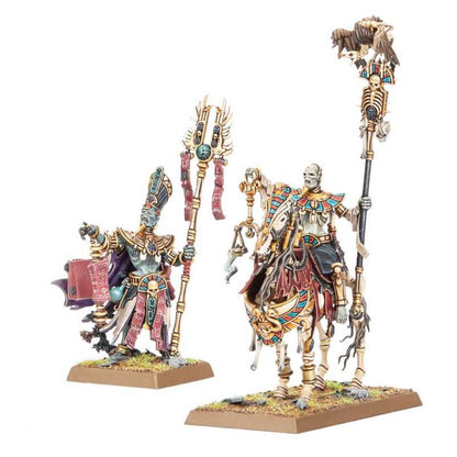 WARHAMMER THE OLD WORLD - TOMB KING OF KHEMRI LICHE PRIESTS