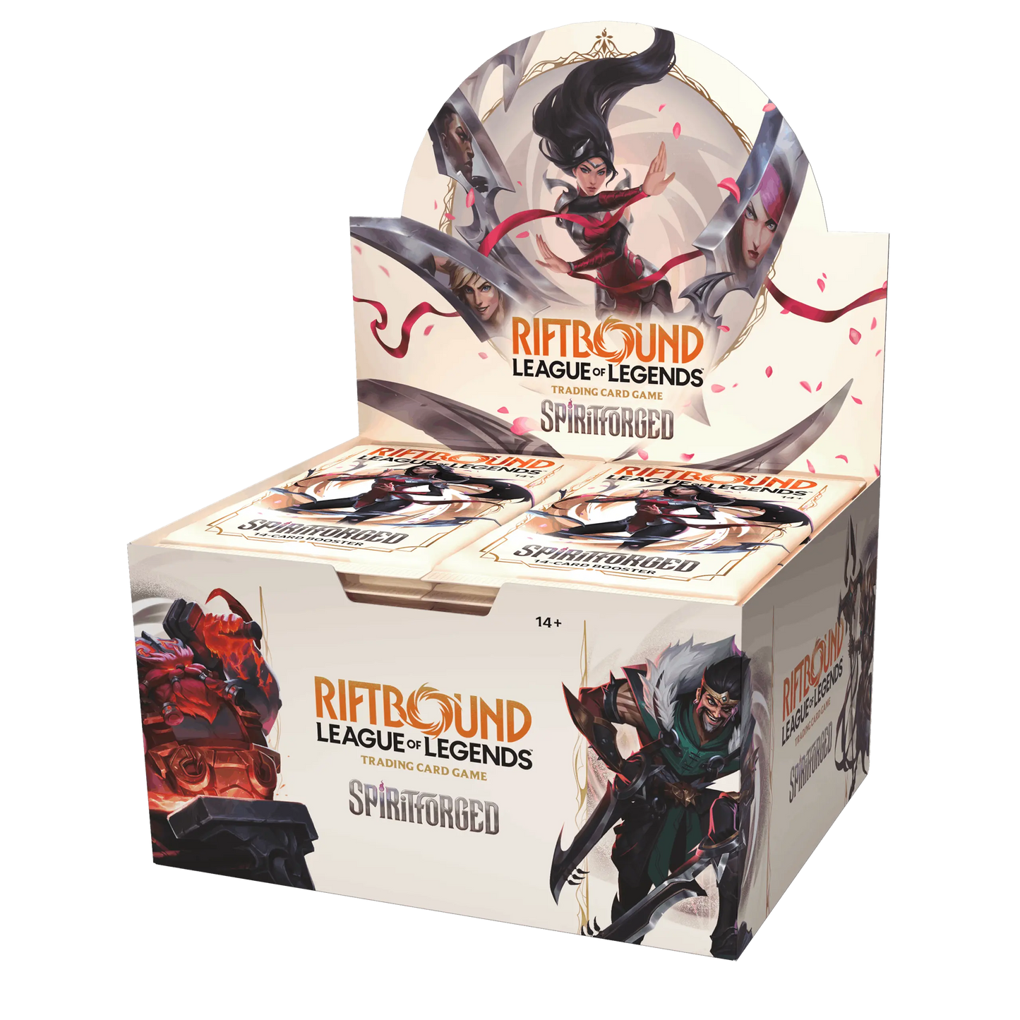 LEAGUE OF LEGENDS RIFTBOUND SPIRITFORGED - BOX 24 BUSTE