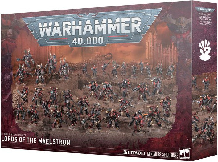 WARHAMMER 40K - RED CORSAIRS BATTLEFORCE - LORDS OF THE MAELSTROM