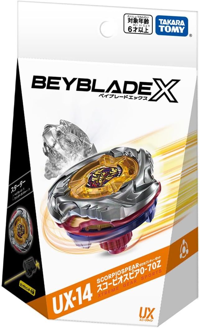 BEYBLADE X - SCORPIOSPEAR UX-14