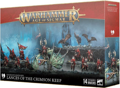 WARHAMMER AGE OF SIGMAR - SOULBLIGHT BATTLEFORCE - LANCES OF THE CRIMSON KEEP