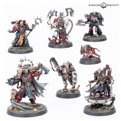 WARHAMMER 40K - HURON BLACKHEART AND THE MASTERS OF THE MAELSTROM