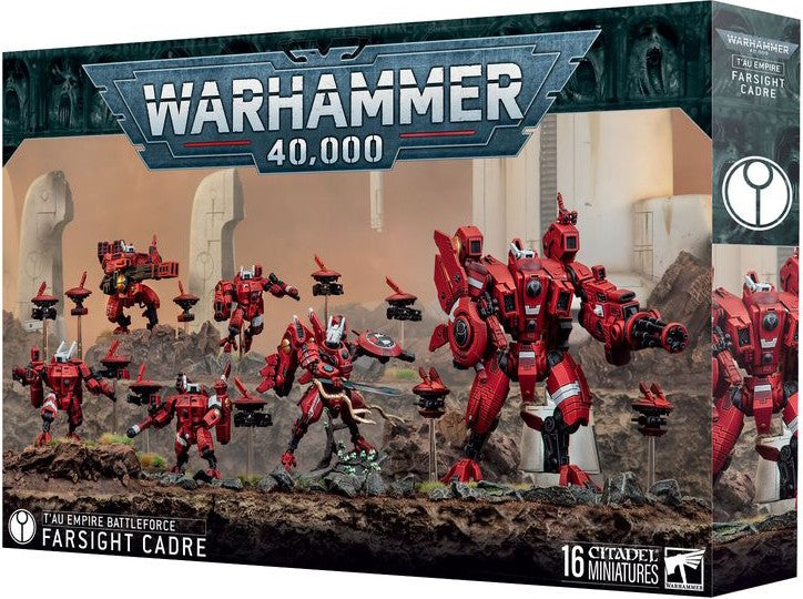 WARHAMMER 40K - T'AU BATTLEFORCE - FARSIGHT CADRE