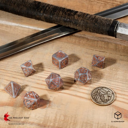 Q-WORKSHOP - DICE SET THE WITCHER - GERALT PRICE