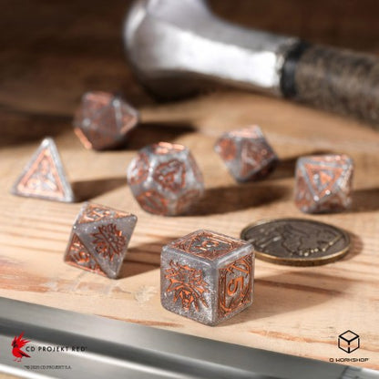 Q-WORKSHOP - DICE SET THE WITCHER - GERALT PRICE