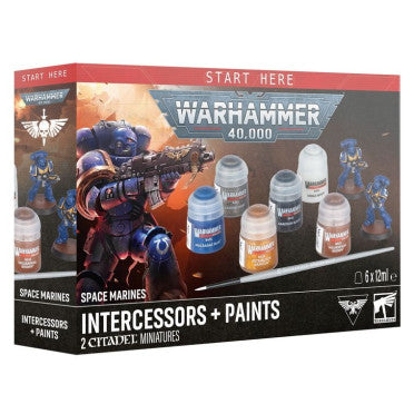 WARHAMMER 40K INTERCESSORS + PAINT