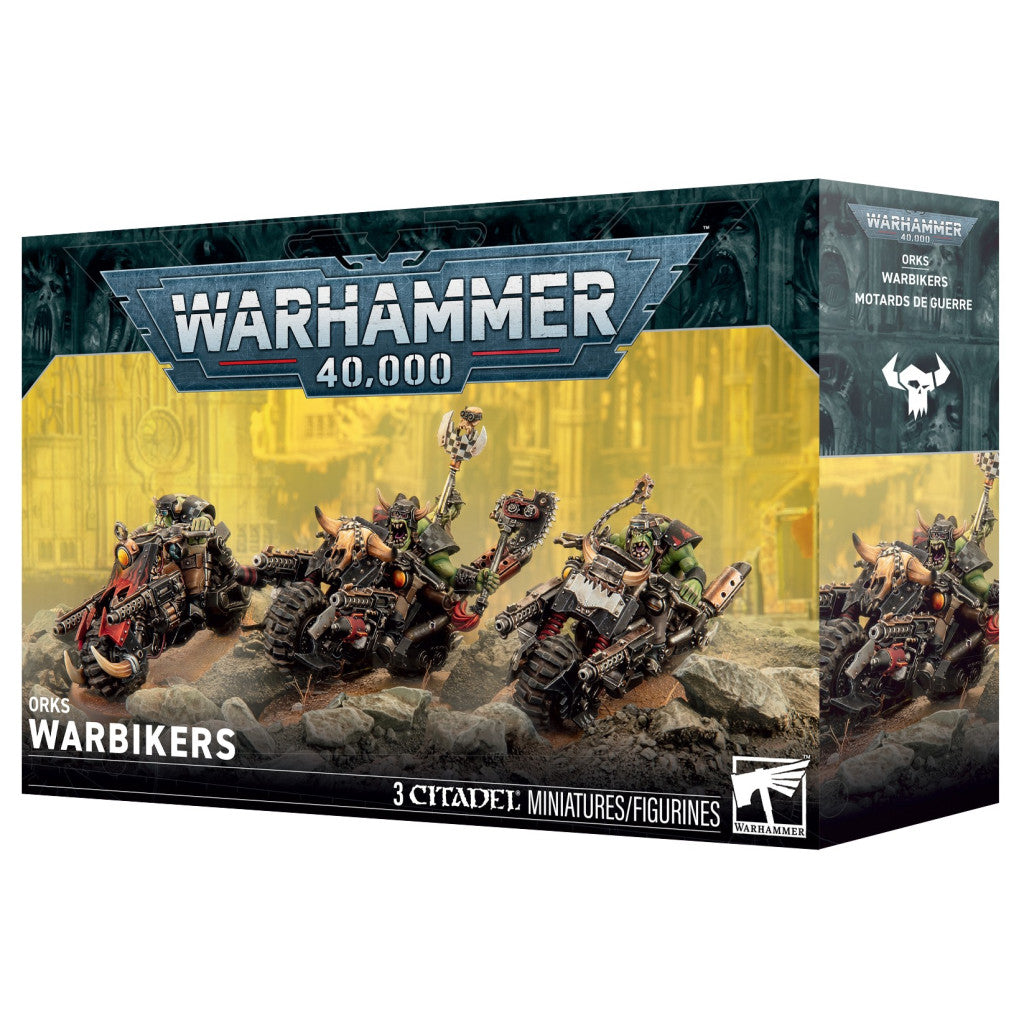 WARHAMMER 40K ORKS WARBIKERS