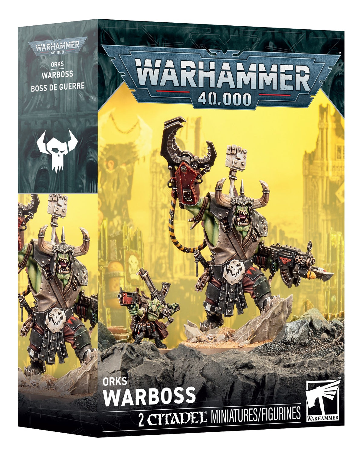 WARHAMMER 40K ORKS WARBOSS